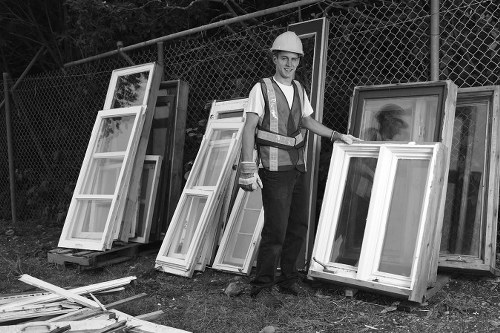 Professional team clearing a home in Parsons Green
