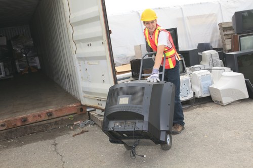 Eco-friendly flat clearance and recycling process in Parsons Green