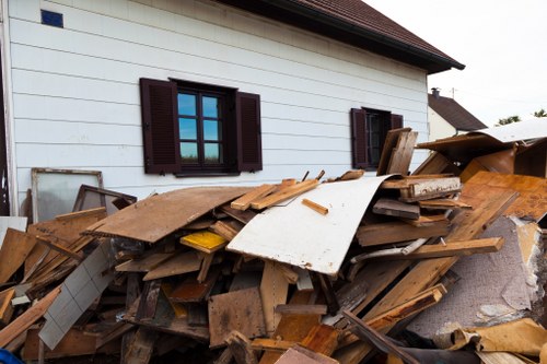 House clearance experts sorting items in Parsons Green